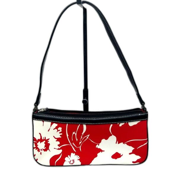 Kate Spade Vintage Red and White Shoulder Bag - Picture 2 of 4